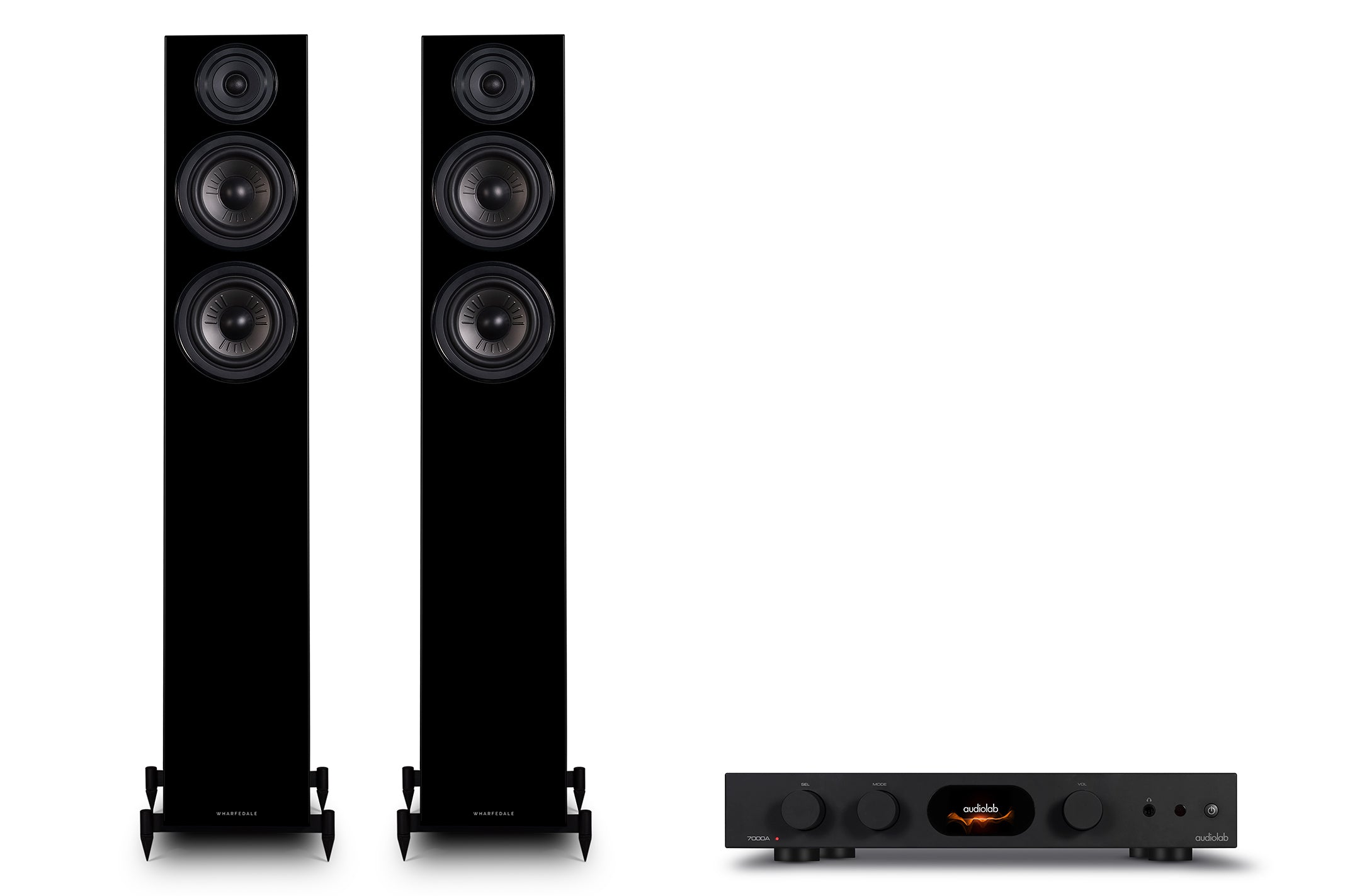 7000A & Wharfedale Diamond 12.4 - Audiolab