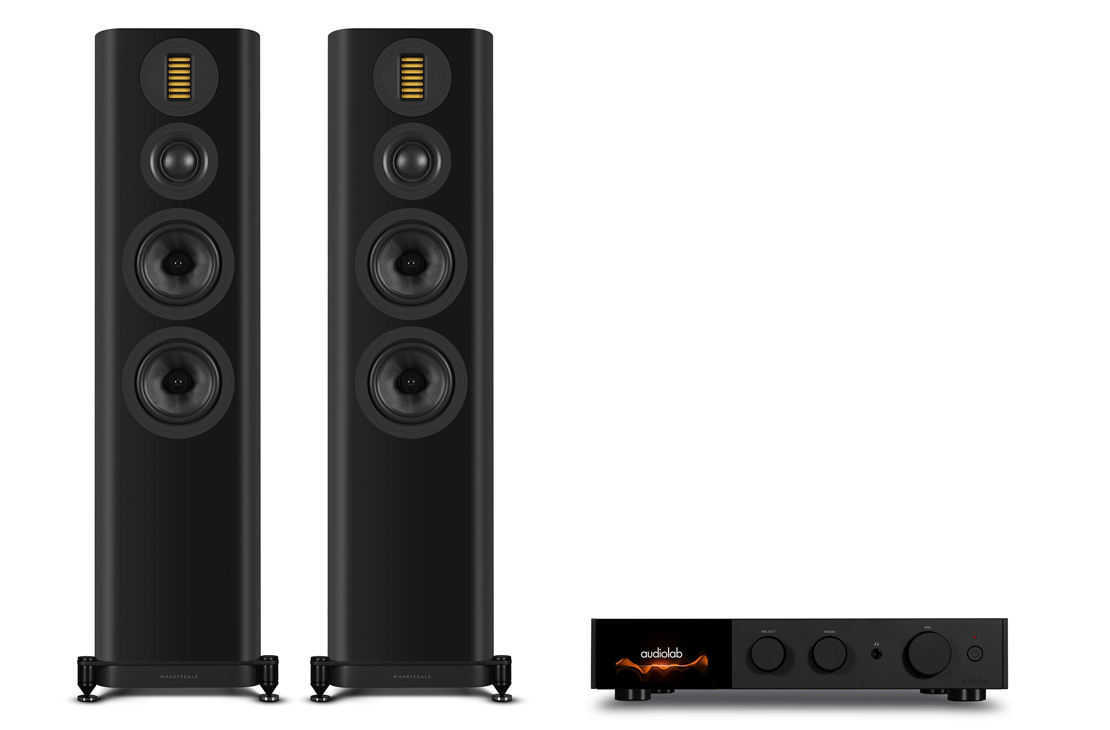 9000A & Wharfedale EVO 5.4