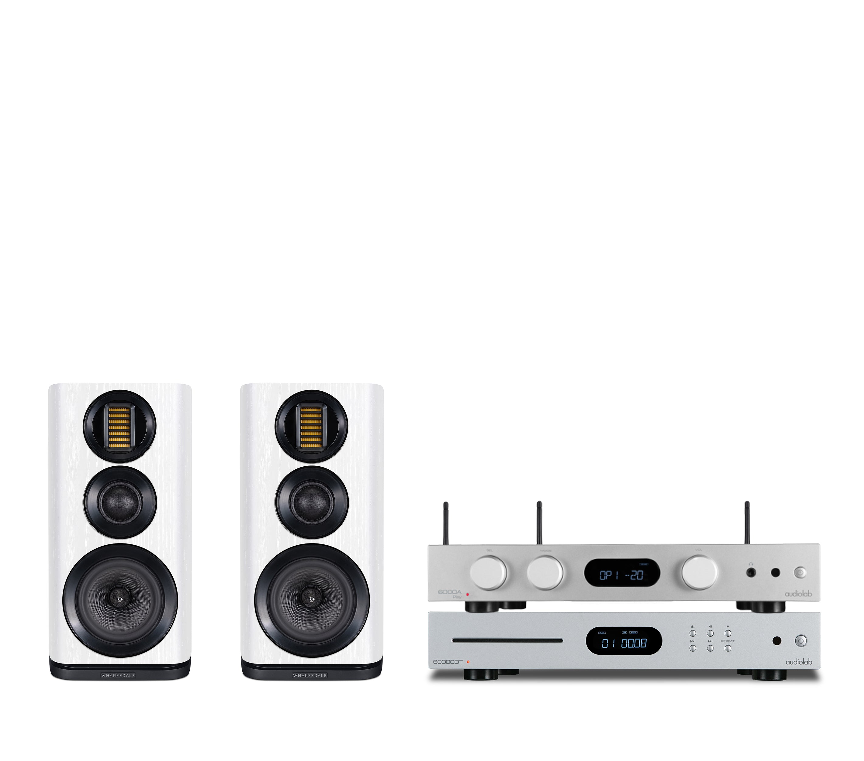 6000A Play, 6000CDT & EVO 4.2 combideal - Audiolab
