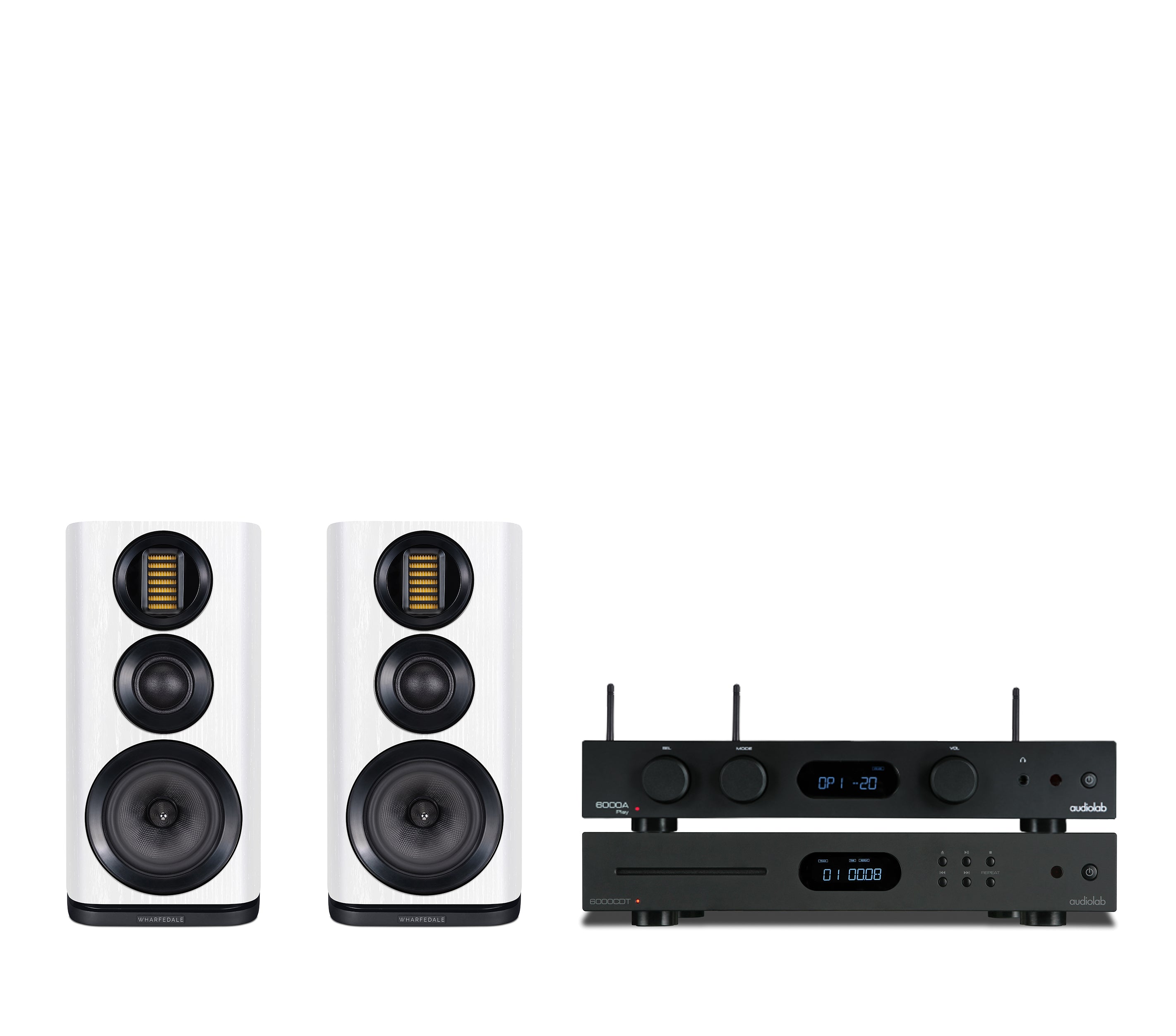 6000A Play, 6000CDT & EVO 4.2 combideal - Audiolab